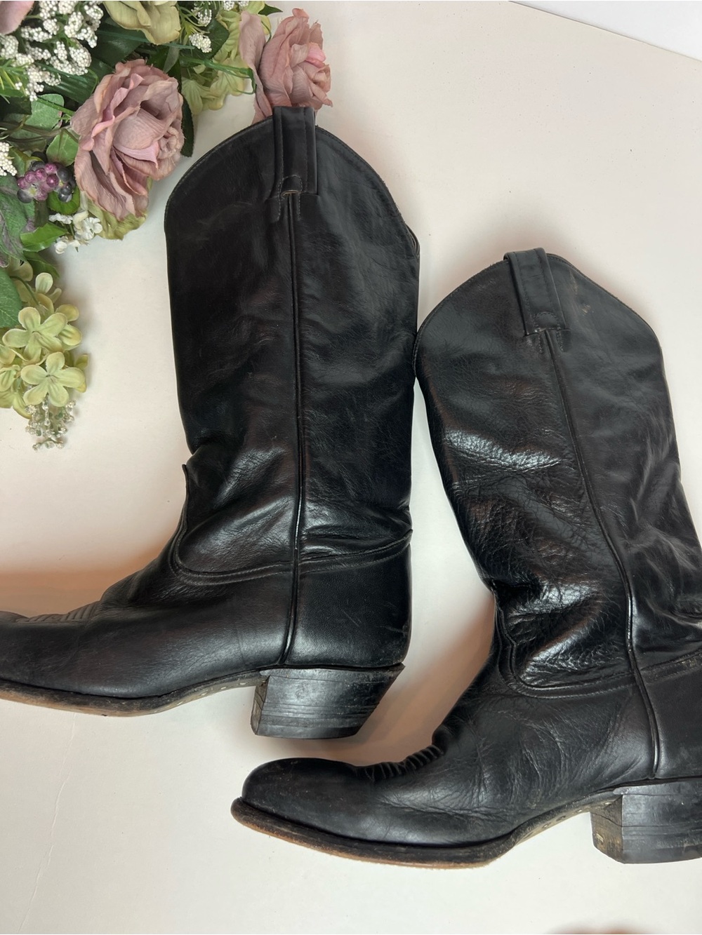 Vintage Tony Lama Women’s Western/ Cowgirl Boots- SIZE 8M - Picture 6 of 10